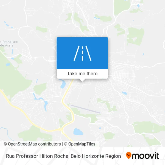 Rua Professor Hilton Rocha map