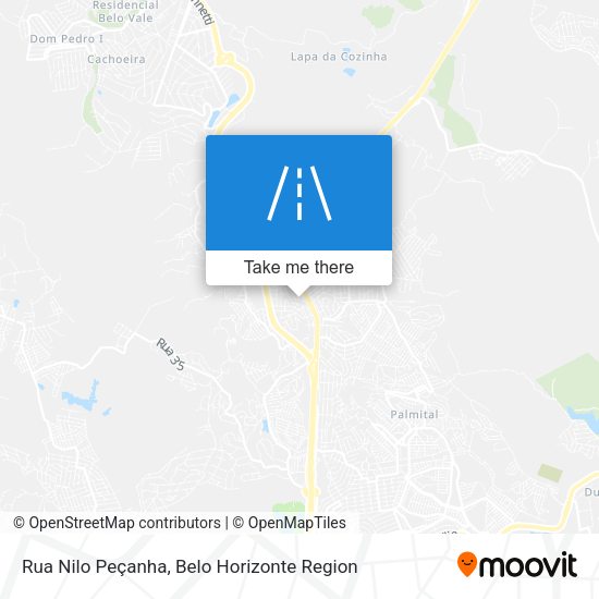 Rua Nilo Peçanha map