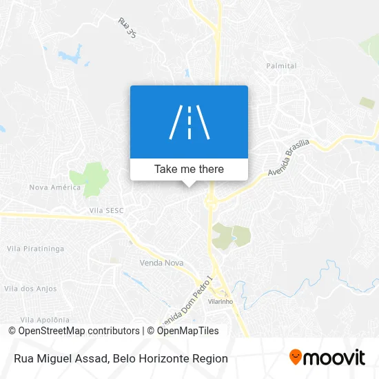 Rua Miguel Assad map