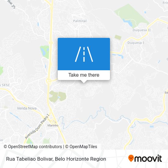 Rua Tabeliao Bolivar map