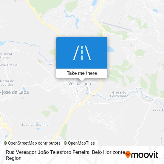 Rua Vereador João Telesforo Ferreira map
