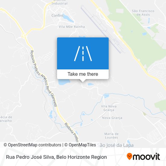 Rua Pedro José Silva map
