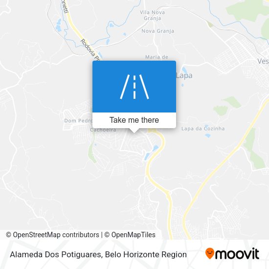 Alameda Dos Potiguares map