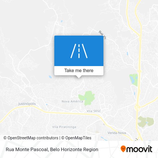 Rua Monte Pascoal map