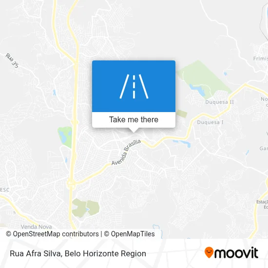 Rua Afra Silva map