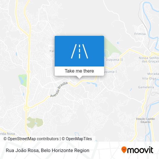 Rua João Rosa map