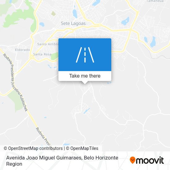 Avenida Joao Miguel Guimaraes map