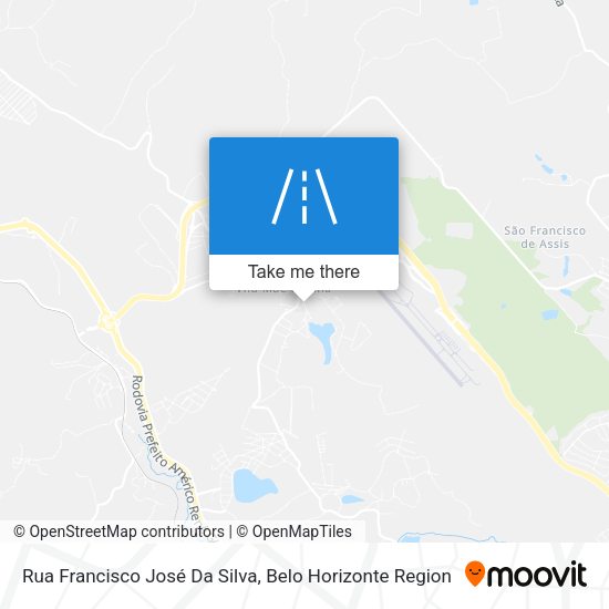 Rua Francisco José Da Silva map