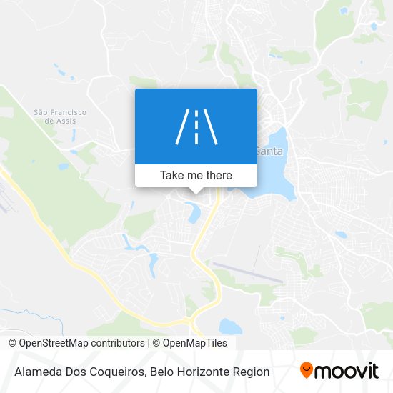 Alameda Dos Coqueiros map