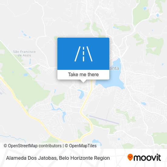Alameda Dos Jatobas map