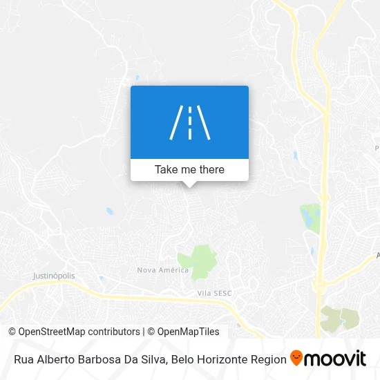 Rua Alberto Barbosa Da Silva map