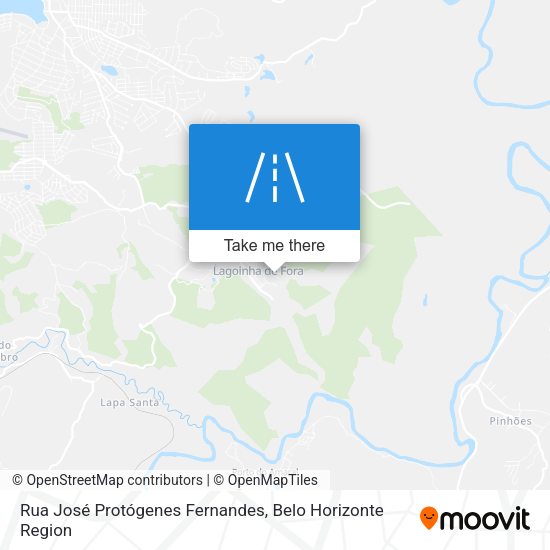 Rua José Protógenes Fernandes map