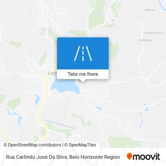 Rua Carlindo José Da Silva map