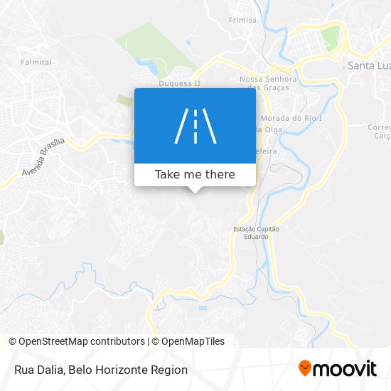 Rua Dalia map