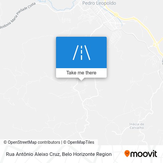 Rua Antônio Aleixo Cruz map