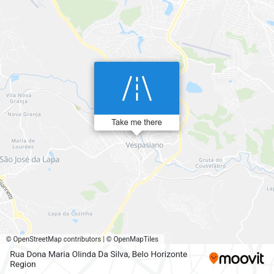 Rua Dona Maria Olinda Da Silva map