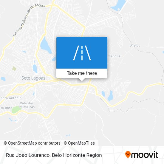 Rua Joao Lourenco map