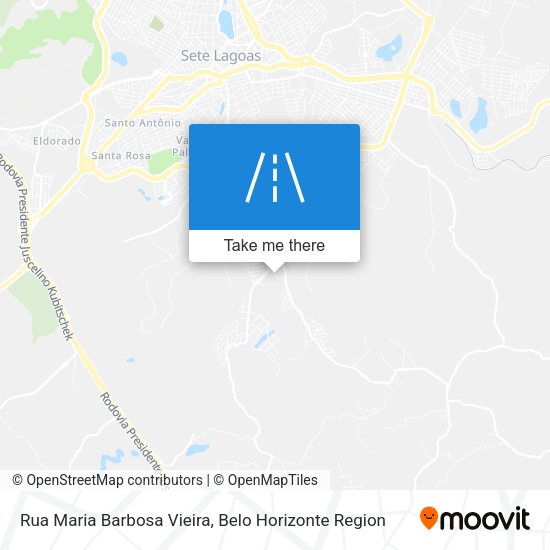 Rua Maria Barbosa Vieira map
