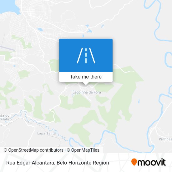 Rua Edgar Alcântara map