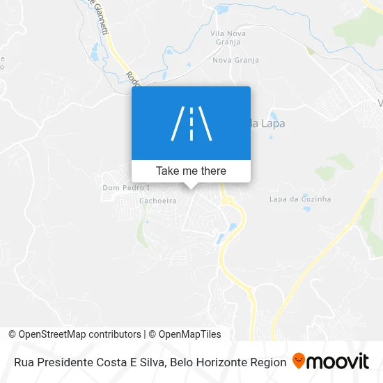 Rua Presidente Costa E Silva map