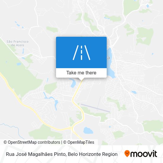 Rua José Magalhães Pinto map