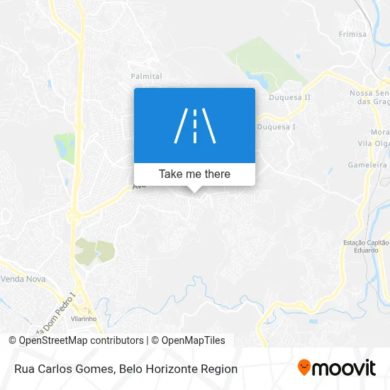 Rua Carlos Gomes map