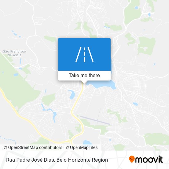 Rua Padre José Dias map
