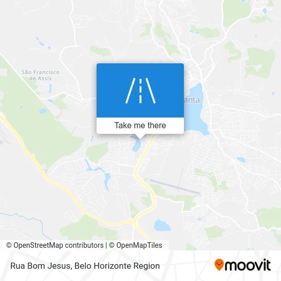 Rua Bom Jesus map