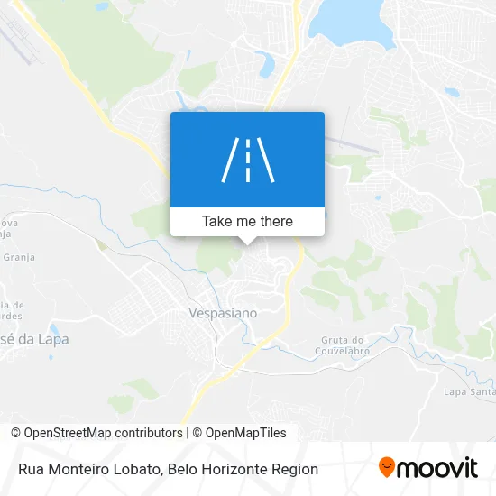 Rua Monteiro Lobato map