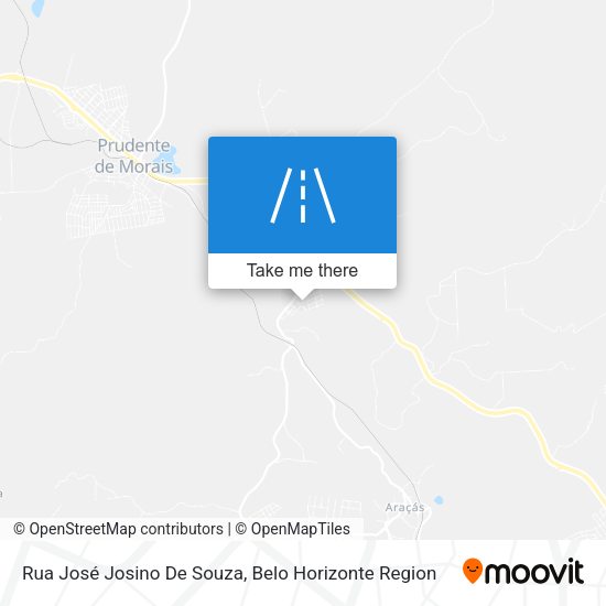 Rua José Josino De Souza map