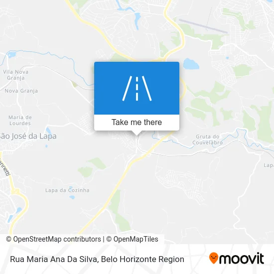 Rua Maria Ana Da Silva map