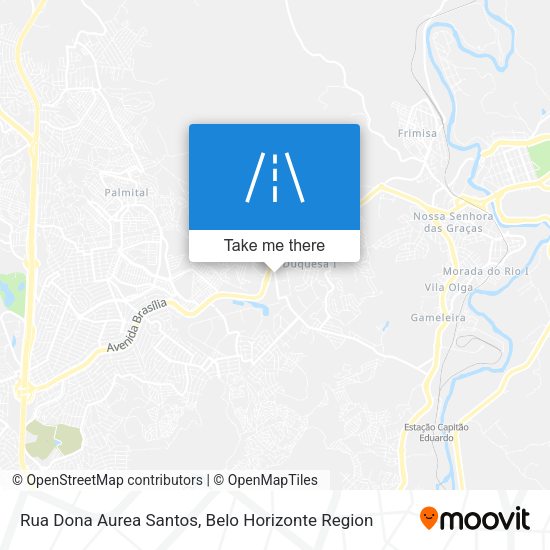 Rua Dona Aurea Santos map