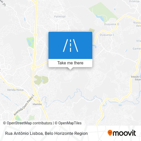Rua Antônio Lisboa map