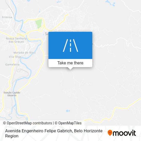 Avenida Engenheiro Felipe Gabrich map
