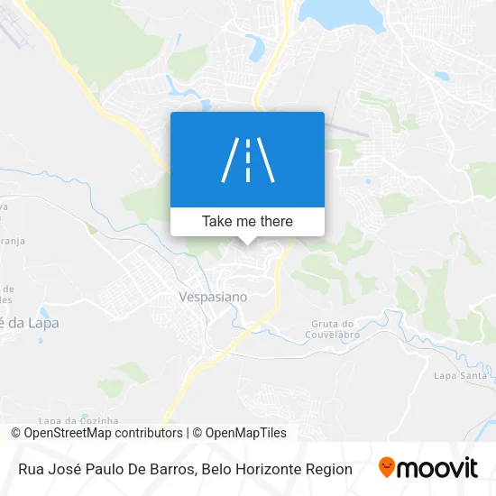 Rua José Paulo De Barros map