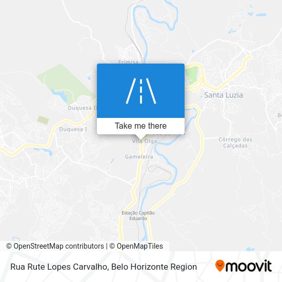 Rua Rute Lopes Carvalho map