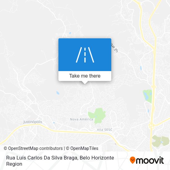 Rua Luís Carlos Da Silva Braga map
