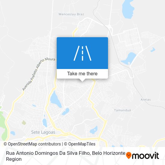 Rua Antonio Domingos Da Silva Filho map
