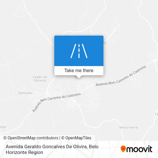 Avenida Geraldo Goncalves De Olivira map