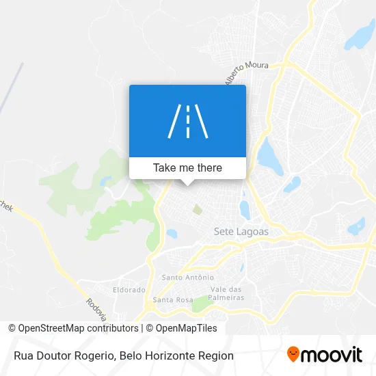Rua Doutor Rogerio map