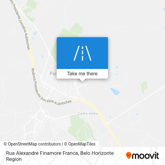 Rua Alexandre Finamore Franca map