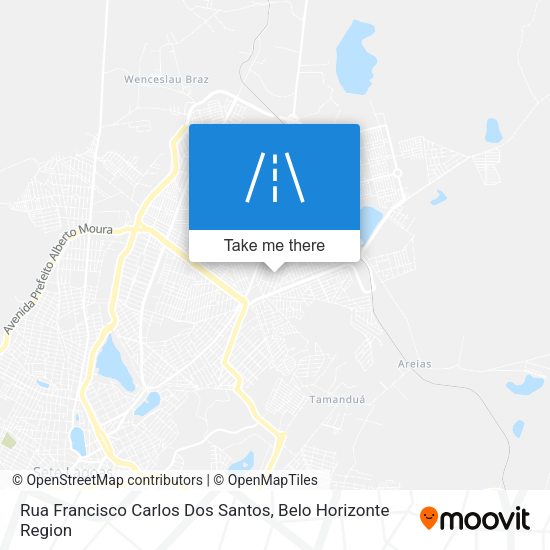 Rua Francisco Carlos Dos Santos map
