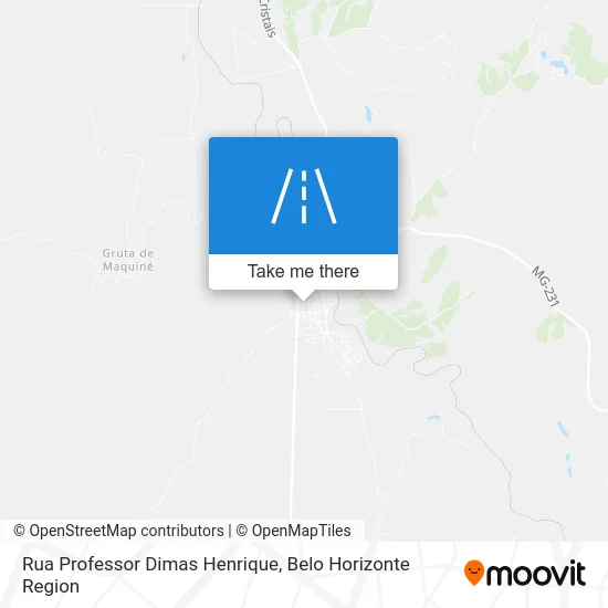 Rua Professor Dimas Henrique map