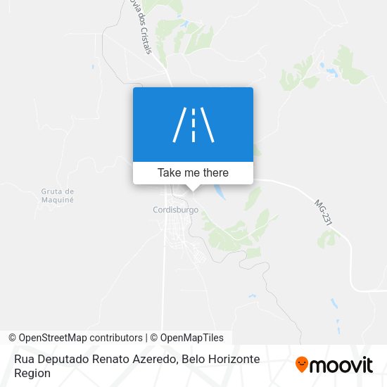 Rua Deputado Renato Azeredo map