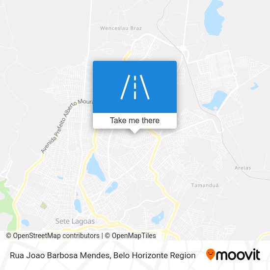 Rua Joao Barbosa Mendes map