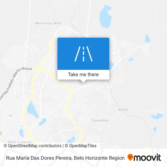 Rua Maria Das Dores Pereira map