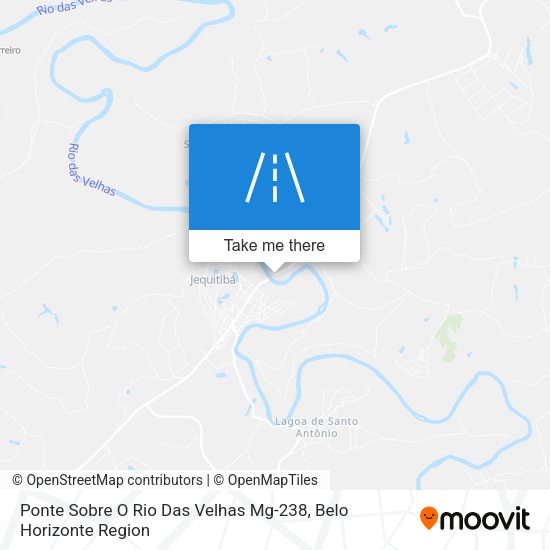 Ponte Sobre O Rio Das Velhas Mg-238 map