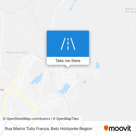 Rua Marco Tulio Franca map