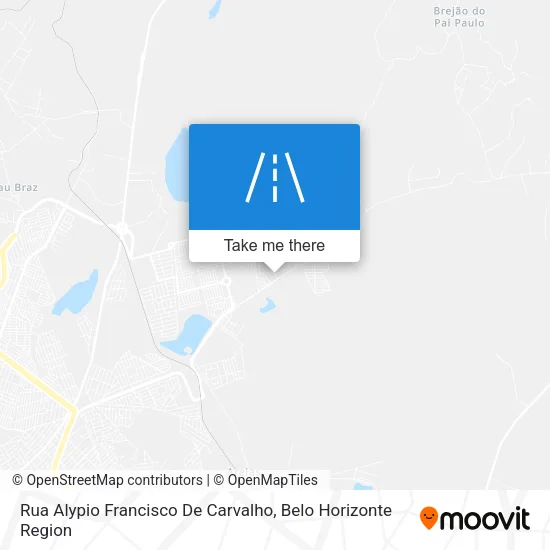 Rua Alypio Francisco De Carvalho map