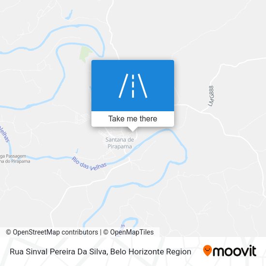 Rua Sinval Pereira Da Silva map